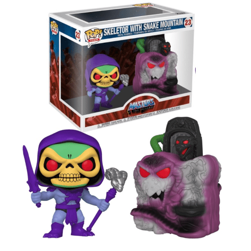 Funko Pop Masters Of The Universe 23 - Skeletor With Snake Mountain Funko Pop Masters Of The Universe 23 - Skeletor With Snake Mountain